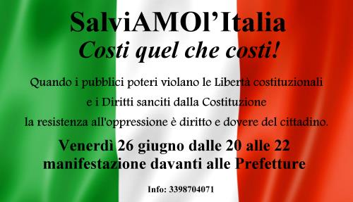 Salviamo L Italia Costi Quel Che Costi Imola Oggi