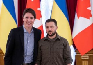 Trudeau e Zelensky