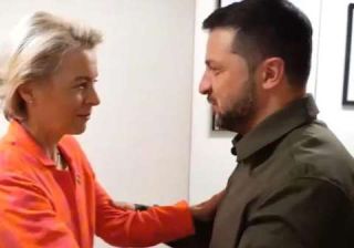 von der Leyen e Zelensky