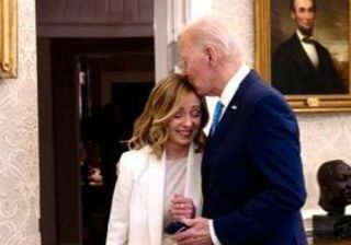 Biden e Meloni