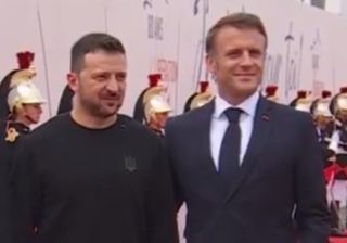 Zelensky e Macron