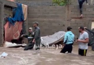 Piogge torrenziali nel sud del Marocco