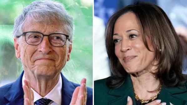 Bill Gates dona 50 milioni di dollari a Kamala Harris