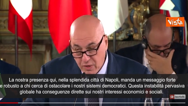 Crosetto: “messaggio forte a chi cerca di ostacolare la nostra democrazia”