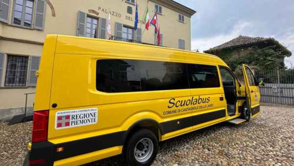 Piemonte, un milione di euro per 28 scuolabus “sostenibili”