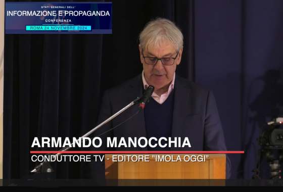 Conferenza Informazione e Propaganda, discorso di apertura di Armando Manocchia