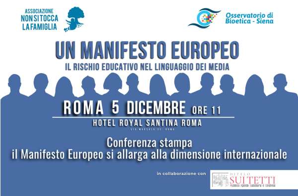 Conferenza Stampa: il rischio educativo nel linguaggio dei media