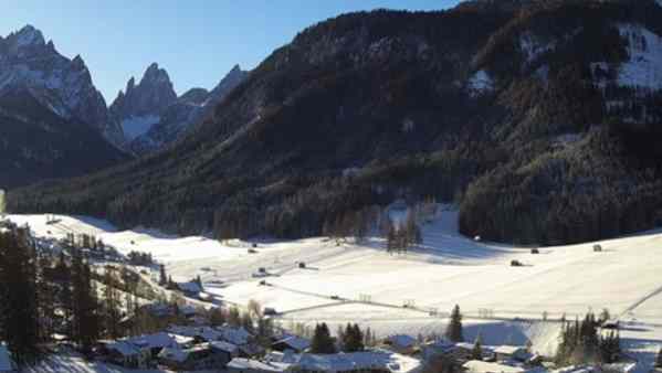 Freddo polare,  17 gradi a Sesto Pusteria