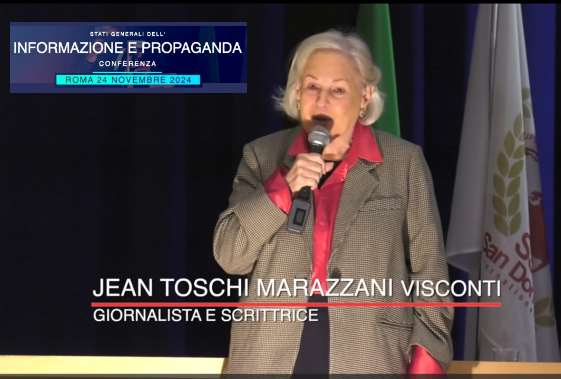 Conferenza Informazione e Propaganda: intervento di Jean Toschi Marazzani Visconti