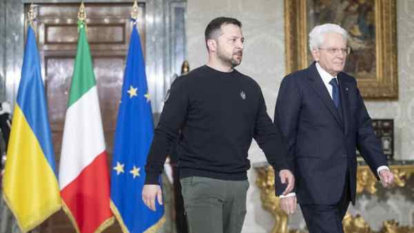 Mattarella a Zelensky: “Nostro sostegno per la sicurezza dell’intera Europa”