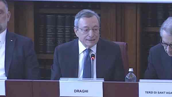 RearmEu, Draghi: “Come si trovano 800 miliardi? Coinvolgendo i privati’