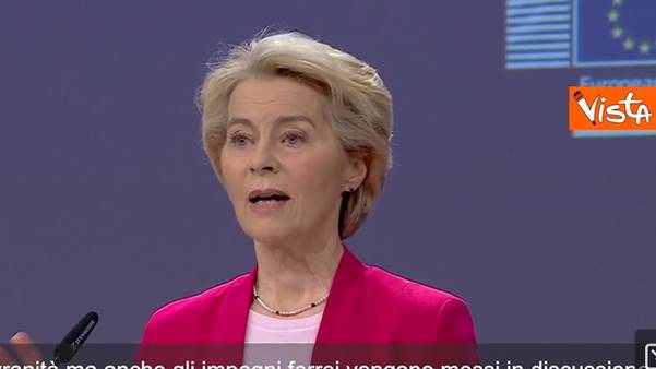 Von der Leyen: “i nostri valori sono minacciati”